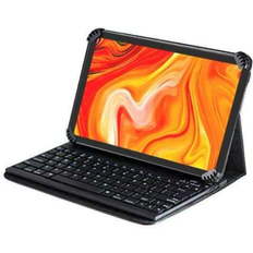 Navitech Leather Folio Case Bluetooth Keyboard