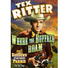 Western DVD-movies Tex Ritter Double Feature: Where The Buf DVD Region 1