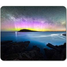 Destination Mouse Mat Aurora Borealis Northern Lights Stars Sea