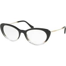 Miu Miu Cadres optiques Mu 05rv core collection col. 1141o1 Femme Cat eye Noir