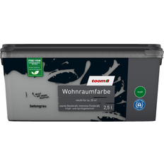 Toom Wohnraumfarbe Grau 2.5L