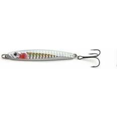 Dennett Dennett Saltwater Pro Lead Fish 40G Holo Effect Fishing Lure Silver Whitebait