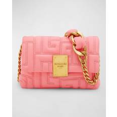 Clutches Balmain 1945 Mini Quilted Leather Clutch Bag