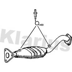 Exhaust Systems Klarius Klarius Catalytic Converter Catalyst Type Approved 311940