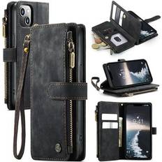 iPhone 15 C30 Multifunktionel Pung Sort