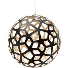 David Trubridge Belysning David Trubridge Coral Ø100 Schwarz 1 Seite Pendelleuchte