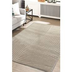 Natural Carpets Studio The Homemaker Rugs Collection Malmo Knot Natural, Brown cm