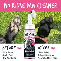 Dog Paw Cleaner No Rinse Foam Cat & Dog shampoo Brush