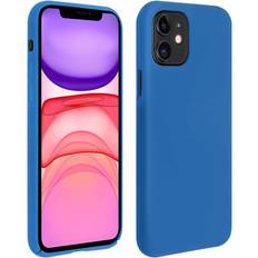 Avizar Apple iPhone 11 Silicone Semi-rigid Case Soft Touch Matte Finish Dark Blue