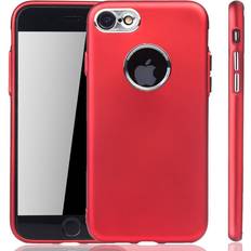 Apple iPhone 7/8 Stoßschutz König Design Apple iphone 7 hülle case handy cover schutz tasche schutzhülle bumper etuis rot