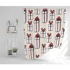 With Weight Shower Curtains East Urban Home Jacenda Polyester