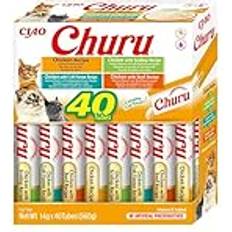 Inaba Churu Cat Treat Variety Box 40 x 14g Total