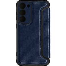 Avizar Funda para Samsung S23 Plus Tarjetero Esquinas Reeforzadas Azul oscuro azul marino