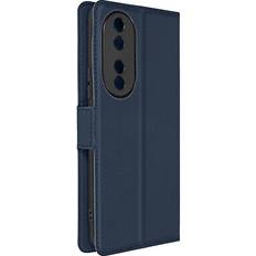 Accesorios para teléfonos móviles Avizar Funda para Honor 90 Lengüeta Tarjetero Soporte de vídeo Azul oscuro azul marino