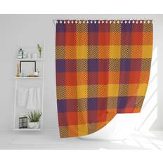 Yellow Shower Curtains August Grove Earley Polyester Shower