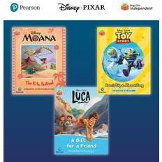 Pearson Bug Club Disney Year 1 Pack B, including decodable phonics readers for phase 5: Moana: The Kite Festival, Toy Story: Buzz's Trip to Planet Zurg, Luca: A Gift for a Friend: Bug Club