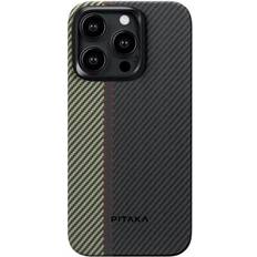 Pitaka iphone 15 pro max Pitaka MagEZ 4 600D Case iPhone 15 Pro Max Black/Grey Twill