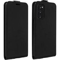 Accesorios para teléfonos móviles Avizar Funda Samsung Galaxy S20 Fe Protector Con Tapa Vertical Tarjetero Negro