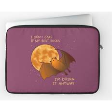BearLad Laptop Sleeve "I DON'T CARE IF MY SUCKS" Flying Fox Bat