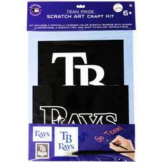 Sporticulture Tampa Bay Rays Scratch Art Craft Kit