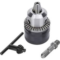 Yanmis 3.0-16MM 1/2-20UNF Drill Chuck Adapter Kit, UNF Key Type Electric Drill Chuck with SDS Electric Hammer Square Shank Adapter