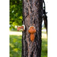 Garden Mile Squirrel Animal Tree Peeker Novelty Ornament