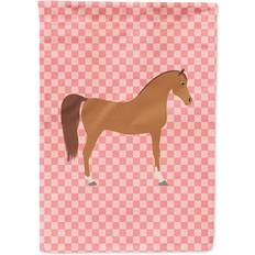 Caroline's Treasures Arabian Horse Check Flag 11x15.5"