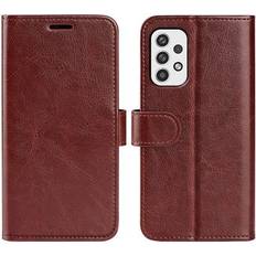 Samsung Galaxy A23 Plånboksfodral MTP Products Samsung Galaxy A23 5G Plånboksfodral Magnetstängning Brun
