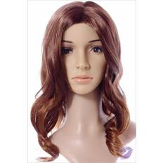 Amazing Long Choc Brown Honey Blonde Lady Wig!