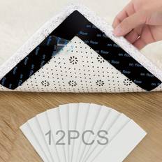 12pcs Rug Tape Double Sided Anti Curling