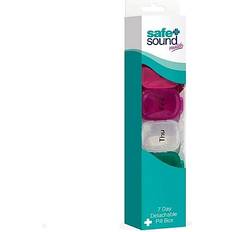 Health Safe And Sound Safe & Sound Detachable Pill Box Multi-Colour Large