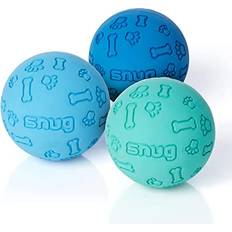 Snug Rubber Dog Balls for Small and Medium Dogs Tennis Ball Indestructible