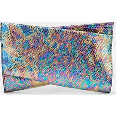 Damen Clutches Christian Louboutin Loubitwist Snake-Effect Leather Clutch