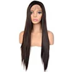 Synthetic lace front wig for black