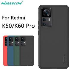 Nillkin Accessori per cellulari Nillkin Für Redmi K50 K60 Pro Hülle Frosted Shield Pro PC Hard Back Cover Für Redmi K50 Ultra