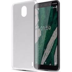 Nintendo 3DS Mobile Phone Cases Cadorabo Case for Nokia 1 PLUS Cover Transparent Protection TPU Silicone Gel Clear