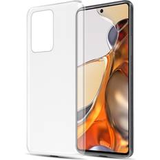 Cadorabo Case for Xiaomi 11T 11T PRO Cover Transparent Protection TPU Silicone Gel Clear