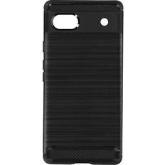 Accessori per cellulari Avizar Carbrush Series Google Pixel 6a Smartphone Hülle, Schwarz