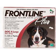 Merial Frontline Plus X-large Dogs 88-132lbs40-60kg, 3 Pack