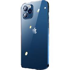 Keshen Joyroom Clear Case PC TPU Shockproof Full Lens Protection Cover for IPhone 12 Transparent Case