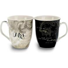 Kitchen Accessories Dicksons MR & MRS SET TOGETHER FOREVER Mug