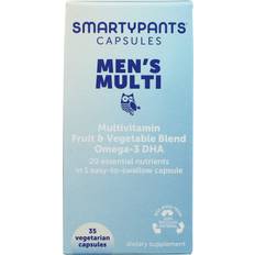 Vitamins & Supplements SmartyPants Multivitamin for Men: Omega-3 DHA, Zinc B6, Folate, Vitamin