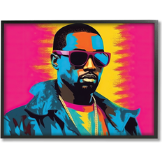 Interior Details Stupell Kanye West Modern On Wood Print Framed Art