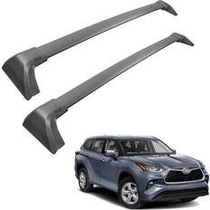 Roof Rack Top Package Carrier for 20-22 Toyota Highlander XLE