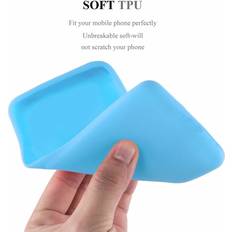 Samsung Galaxy S20 FE Mobile Phone Cases Cadorabo CANDY BLUE Case for Samsung Galaxy S20 FE Cover Protection TPU Silicone Gel Back case Blue