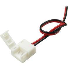 8mm/10mm Width One Terminal Connector with Wire Waterproof for Single Color LED Strips