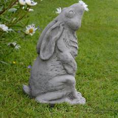 Happy Larry Latham Moon Gazing Hare Stone Garden Statue