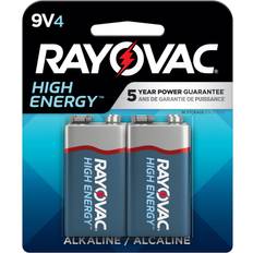 Rayovac Rayovac 9V Batteries, 9 Volt Battery Alkaline, 4 Count