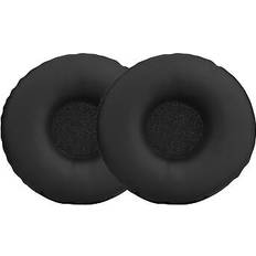Kwmobile 2x Headphone Cover Compatible With Sony Replacement Ear Pads Cushion PU Leather Black WH-XB700