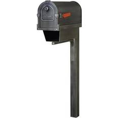 Silver Letterboxes & Posts Special Lite Products SCS2014-SPK720-SW Savannah Curbside Post